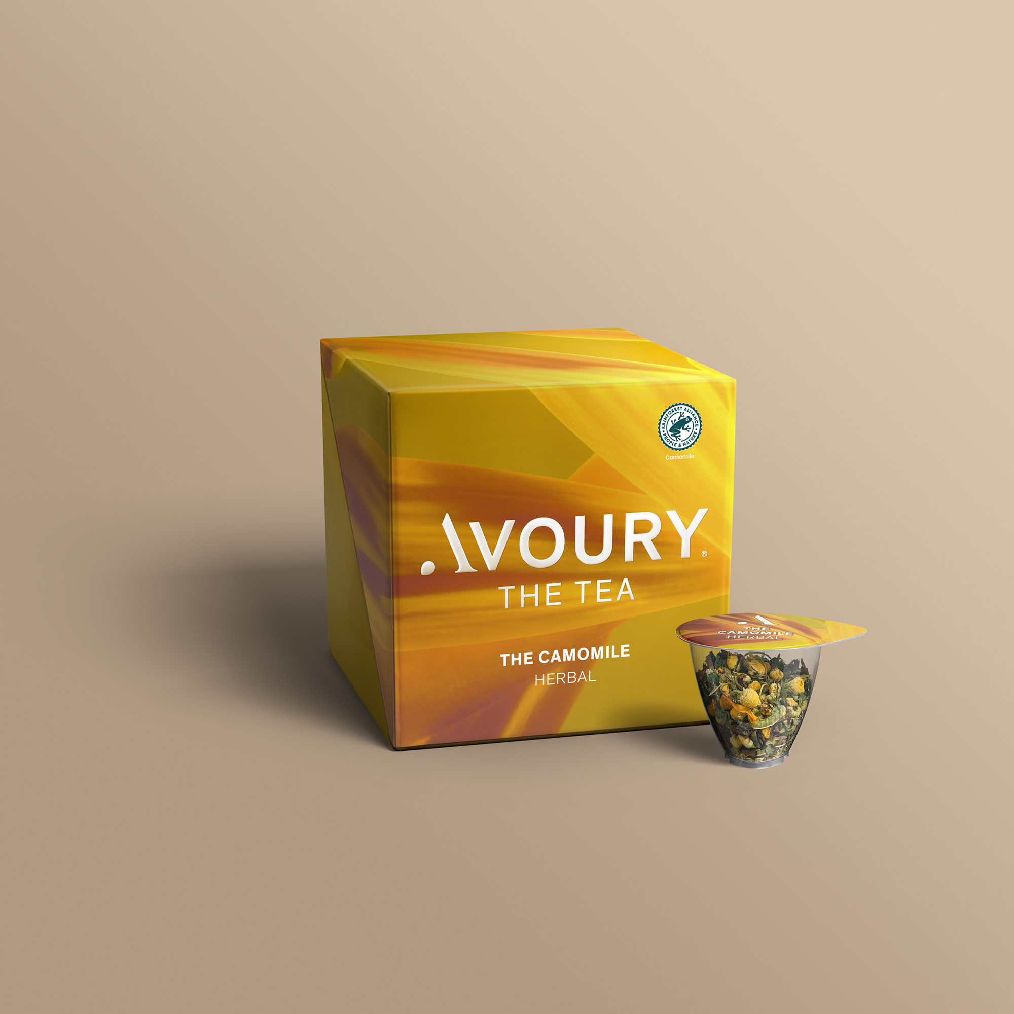 The Camomile Teeverpackung mit Kapsel &ndash; Avoury